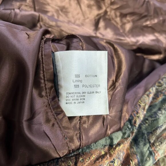 Vintage Issey Miyake x TETE HOMME Sueded Bomber Jacket - Picture 6 of 8